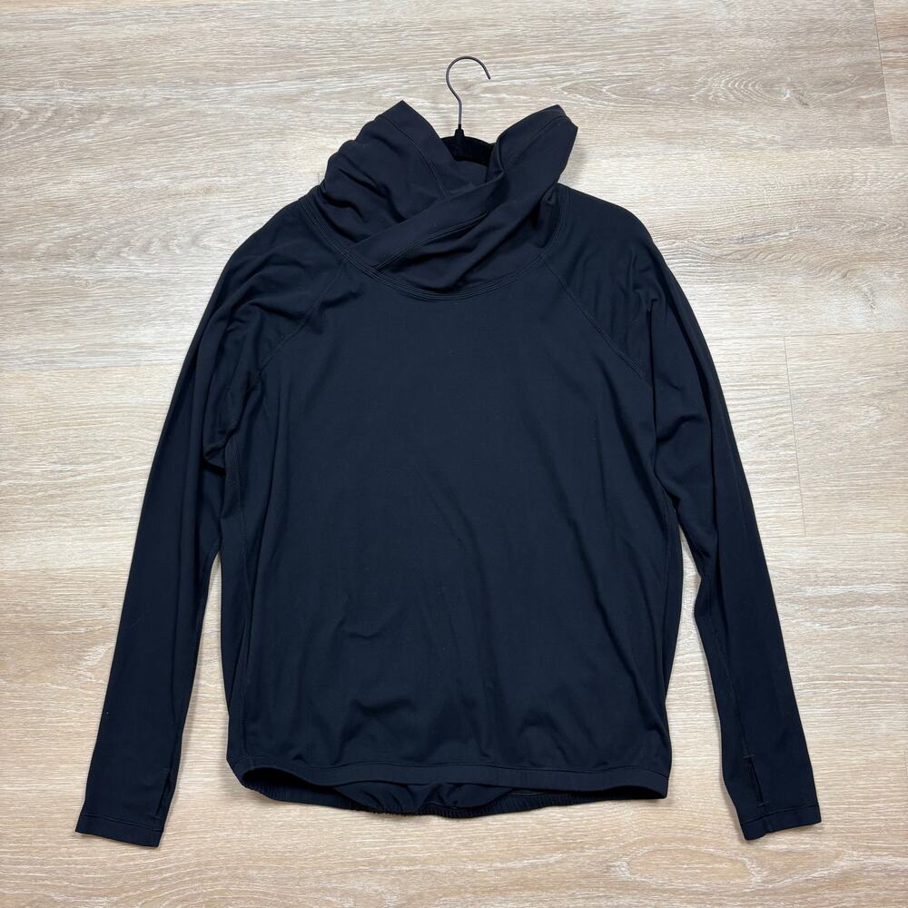 Lululemon Cowl Neck Long Sleeve Sweater Women’s 10 Color Black